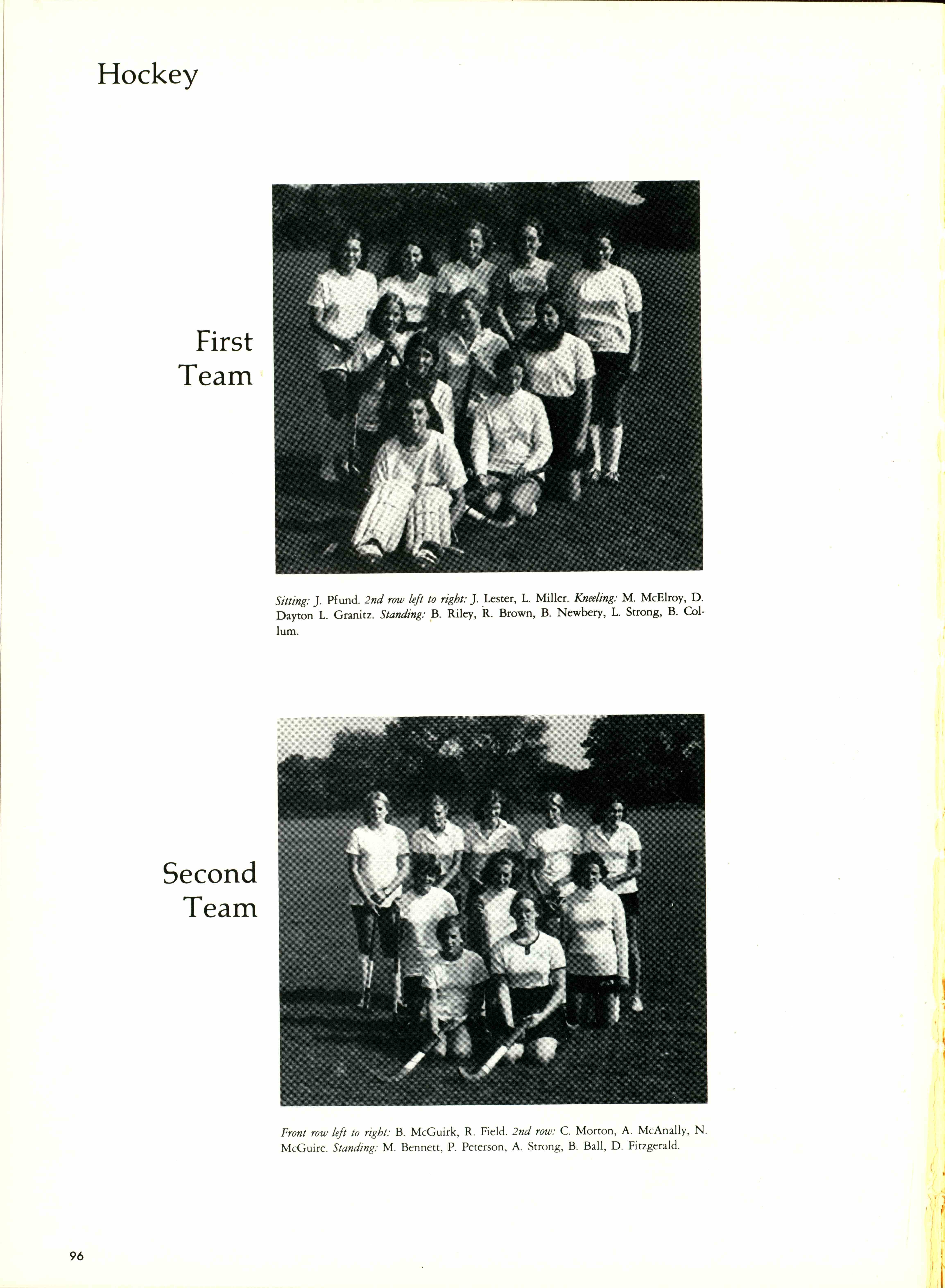 East Hampton High School Yearbook, 1973
